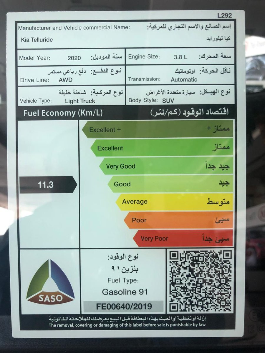 بطاقة كفاءة الطاقة المكيفات